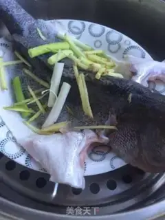 Make Steam sea bass step 3