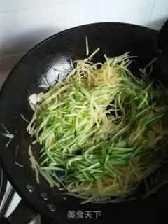 Make cucumber potatoes step 4