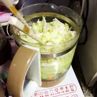 Make Flamingo veggie pot sticker step 3