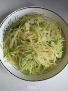 Make cucumber potatoes step 5