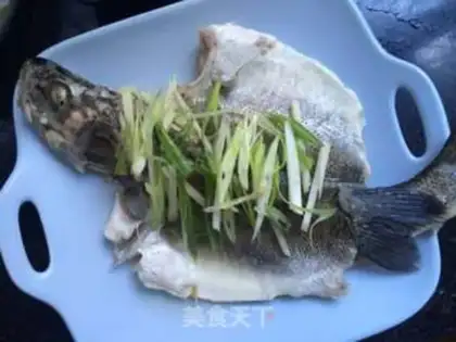 Make Steam sea bass step 7