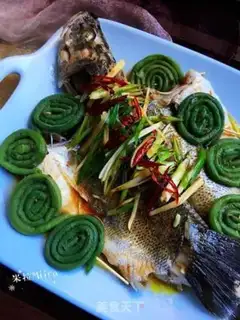 Make Steam sea bass step 10