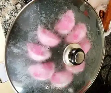 Make Flamingo veggie pot sticker step 9