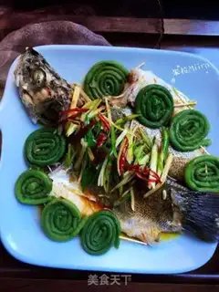 Make Steam sea bass step 11