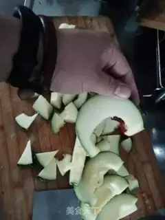 Make Pumpkin potatoes to cover the crabs step 0