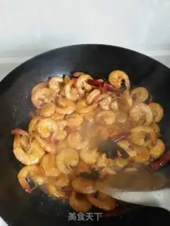 Make Beer spicy shrimp step 6