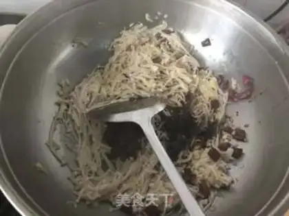 Make Garlic golden mushrooms step 6