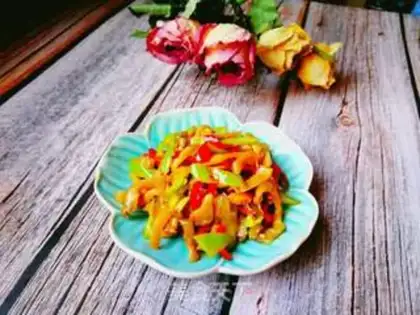 Make Cream peppers for veggies step 3