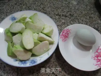 Make Pork eggs and silk step 0