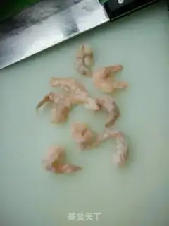 Make Egg shrimp sprouts step 3