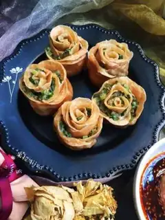 Make Romantic rose steam step 14