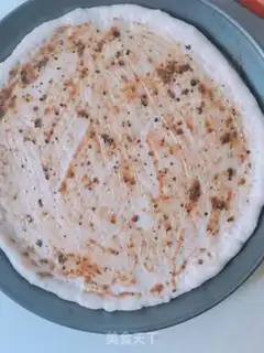 Make Bacon ham pizza step 10