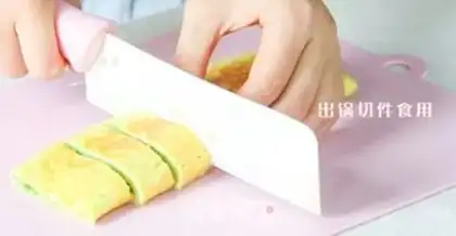 Make cucumber carrot omelet step 10