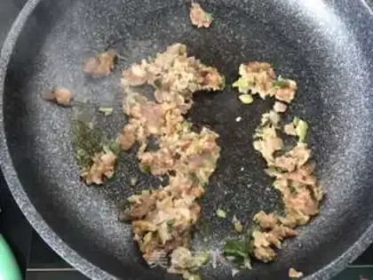 Make Meat and eggs step 6