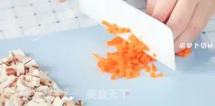 Make Shrimp cheese and tofu step 2