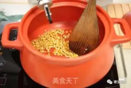 Make Happy popcorn step 1
