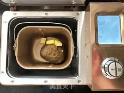 Make Black sesame burger step 2