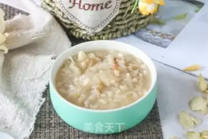 Make Silver-eared oatmeal step 9