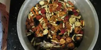 Make Sour plum soup step 1