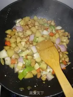Make Curry chicken step 6