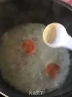 Make Crab congee step 9