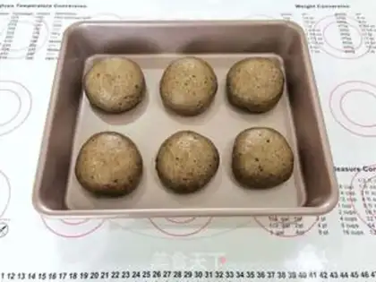 Make Black sesame burger step 9