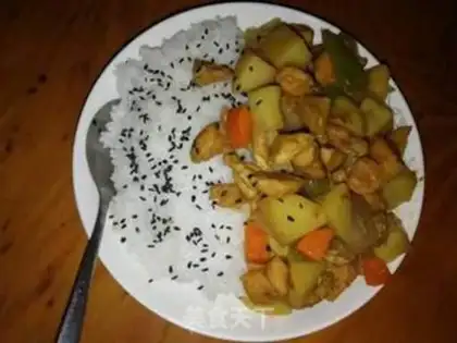 Make Curry chicken step 7