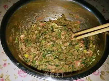 Make dumplings step 1