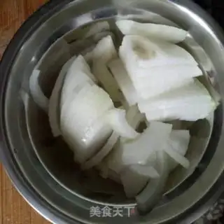 Make Onion potatoes step 1