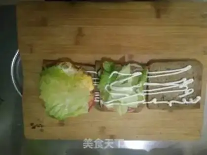 Make Club sandwich step 3