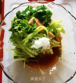 Make Cold noodles step 2