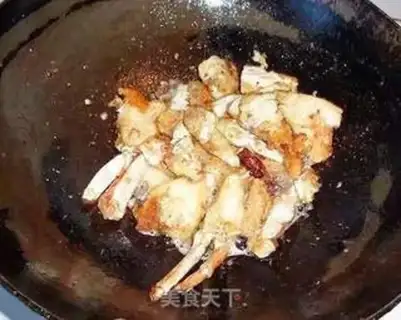 Make Spicy crabs step 3