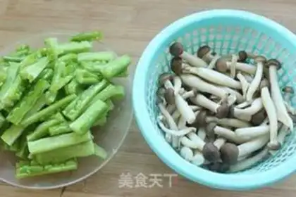 Make Crab mushrooms step 1