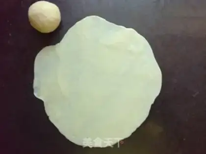 Make Old Beijing chicken roll step 1