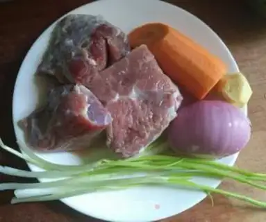 Make Beef carrot balls step 0