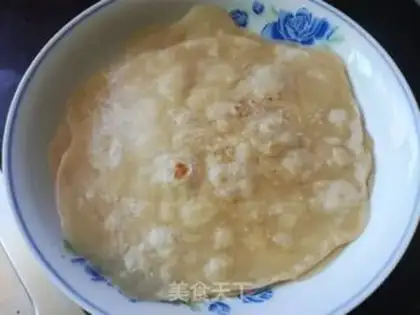 Make Old Beijing chicken roll step 6
