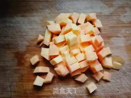 Make Red beans, red potatoes, rice step 4