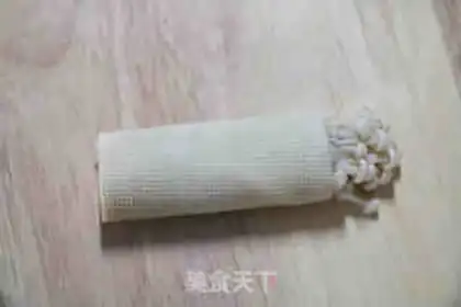 Make ♪ Sand and tea and bean-skin gold and mushroom roll ♪ step 3
