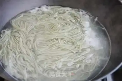 Make Cold noodles step 3