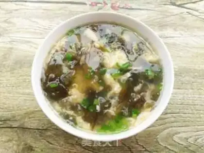 Make Purple egg soup step 9