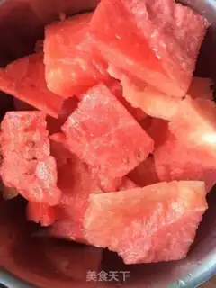 Make Watermelon fire dragon juice step 2