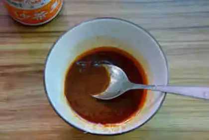 Make The salsa sauce blew up the squid step 3