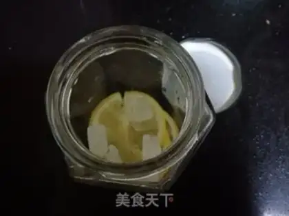 Make Lemon iced tea step 2