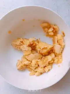 Make Banana omelet and ham step 0