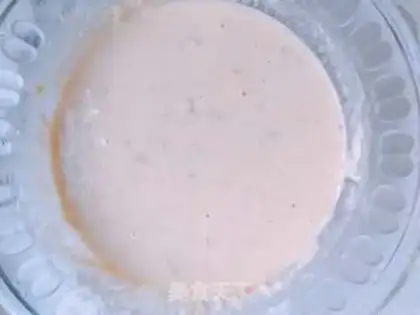 Make Banana omelet and ham step 4