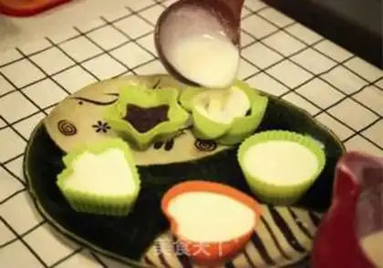 Make Red bean pudding step 2