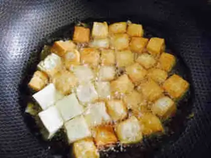 Make Soy sauce, tofu step 1
