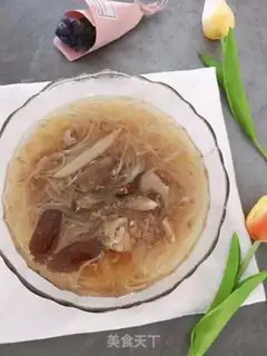 Make Fan chicken soup step 6