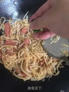 Make Bacon fried river powder step 7