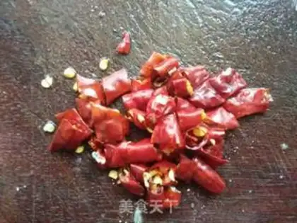 Make Garlic soybeans step 4